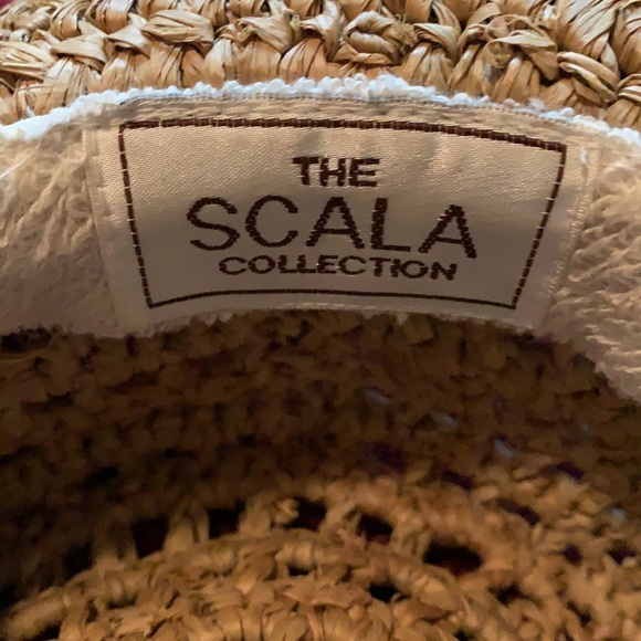 The SCALA Collection Woven Brimmed Straw - Picture 4 of 6